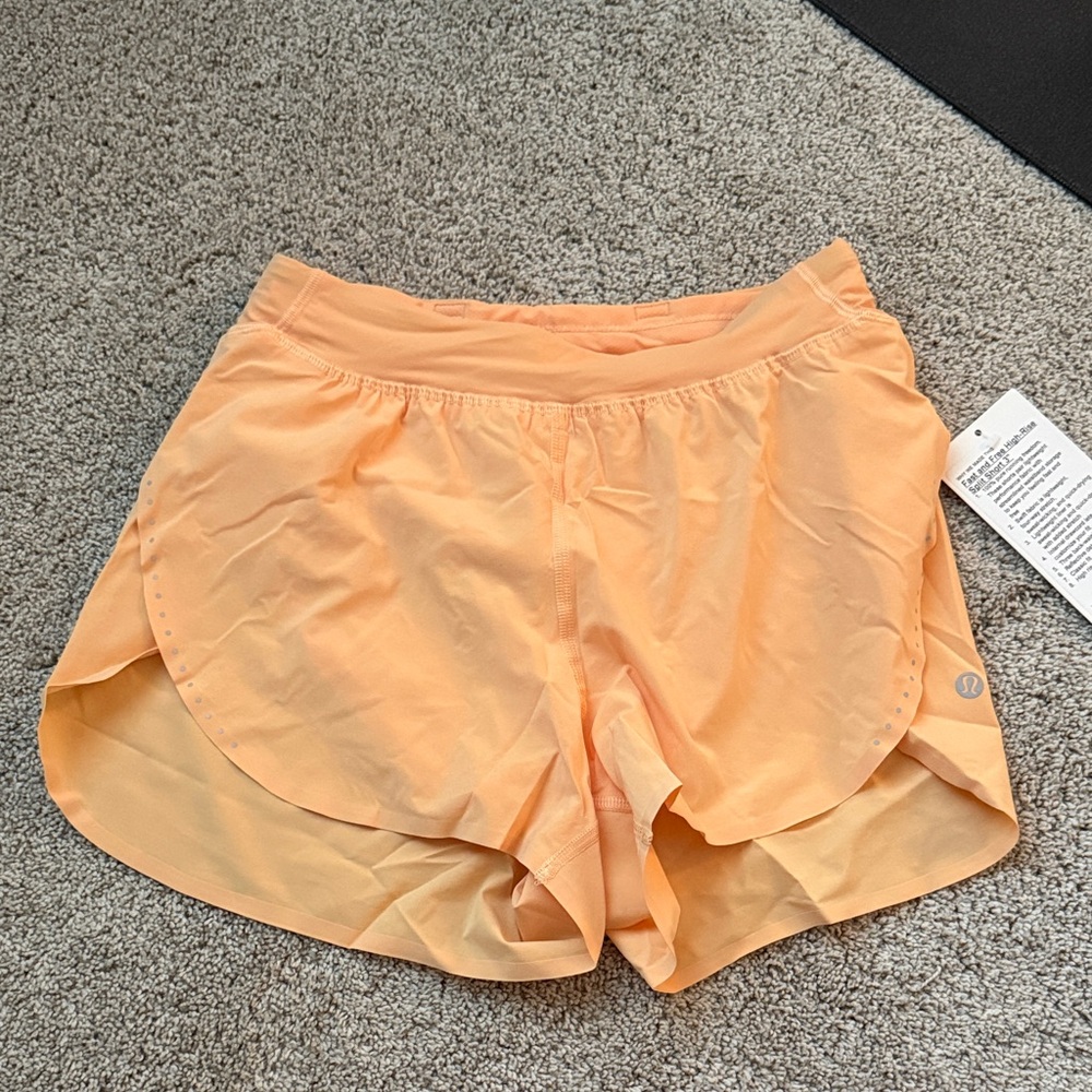 lululemon athletica Peach Athletic Shorts for Women